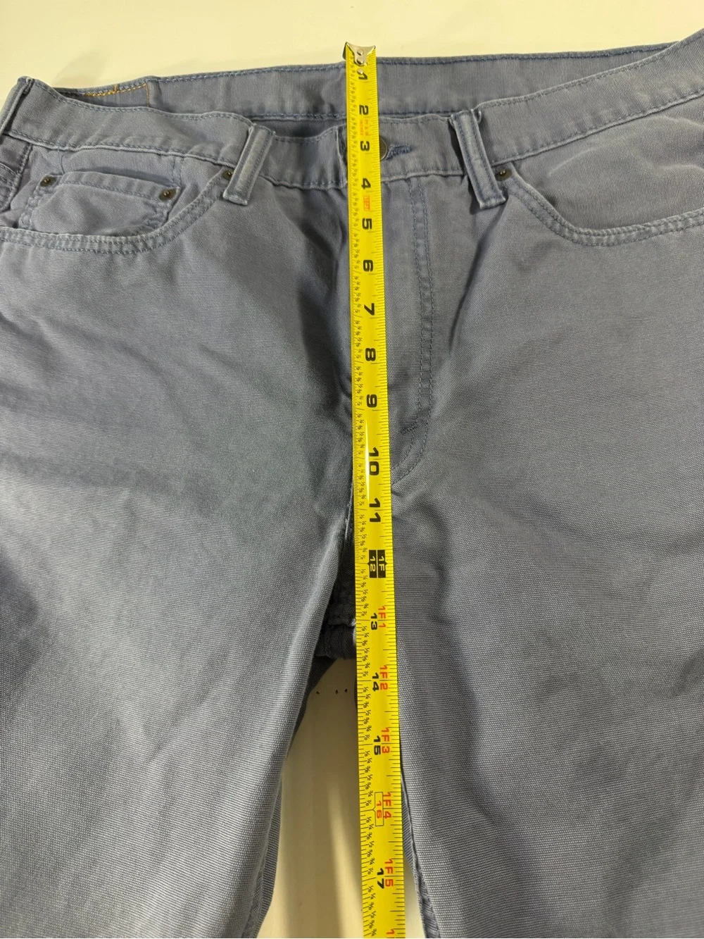 Levi's Dusty Blue 514 Relaxed Straight Pants